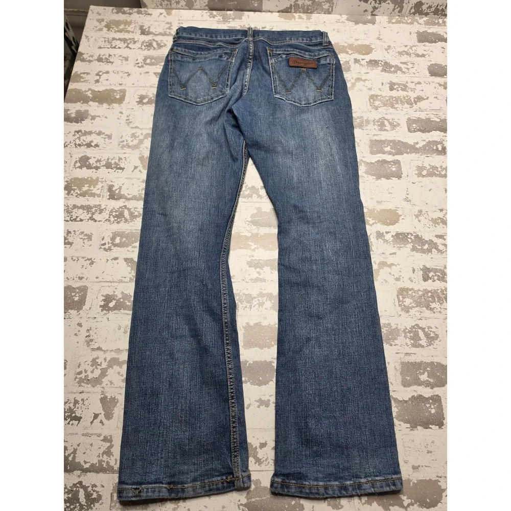 Wrangler Retro Slim Boot Denim Jeans Men's 30x32 Western Cowboy
